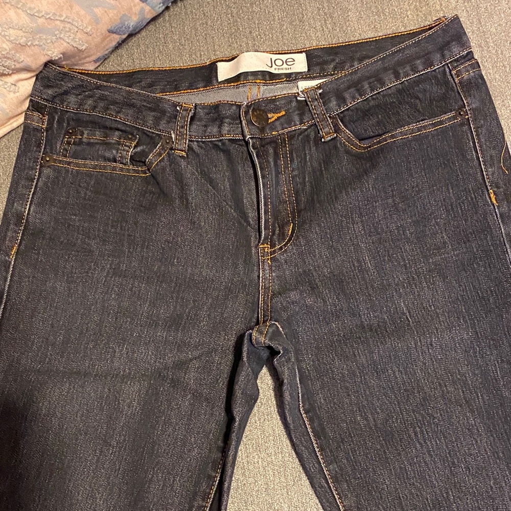Joe Fresh Slim Women’s Dark Blue Jeans size 6